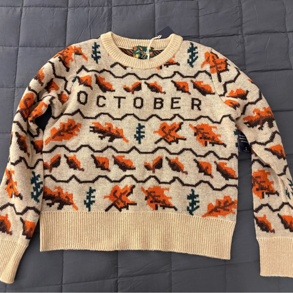 NWT Kiel James Patrick October Sweater XS